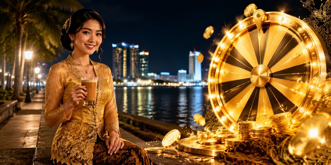 Roulette berlatarbelakangkan budaya kebaya Pulau Pinang